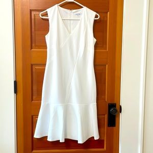 Calvin Klein white dress